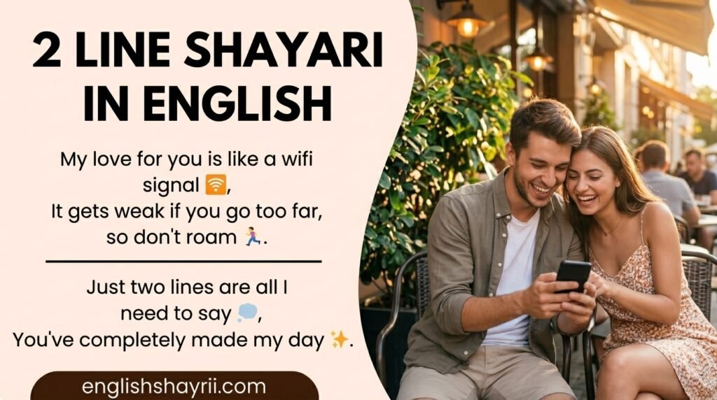 2 Line Shayari in English