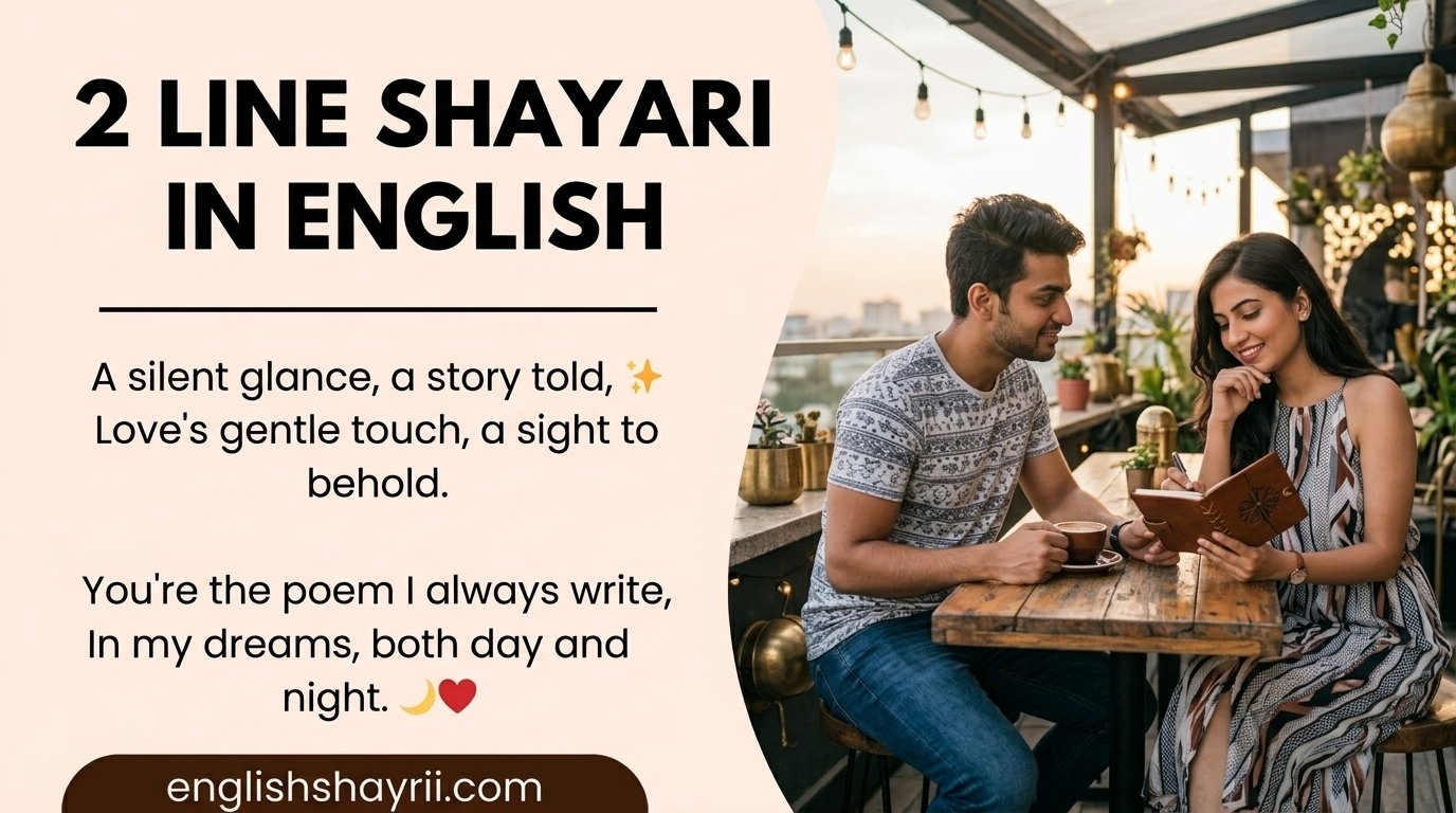 2 Line Shayari in English