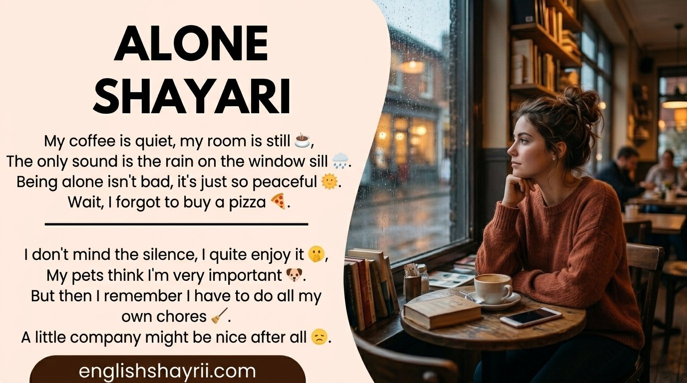 Alone Shayari in English