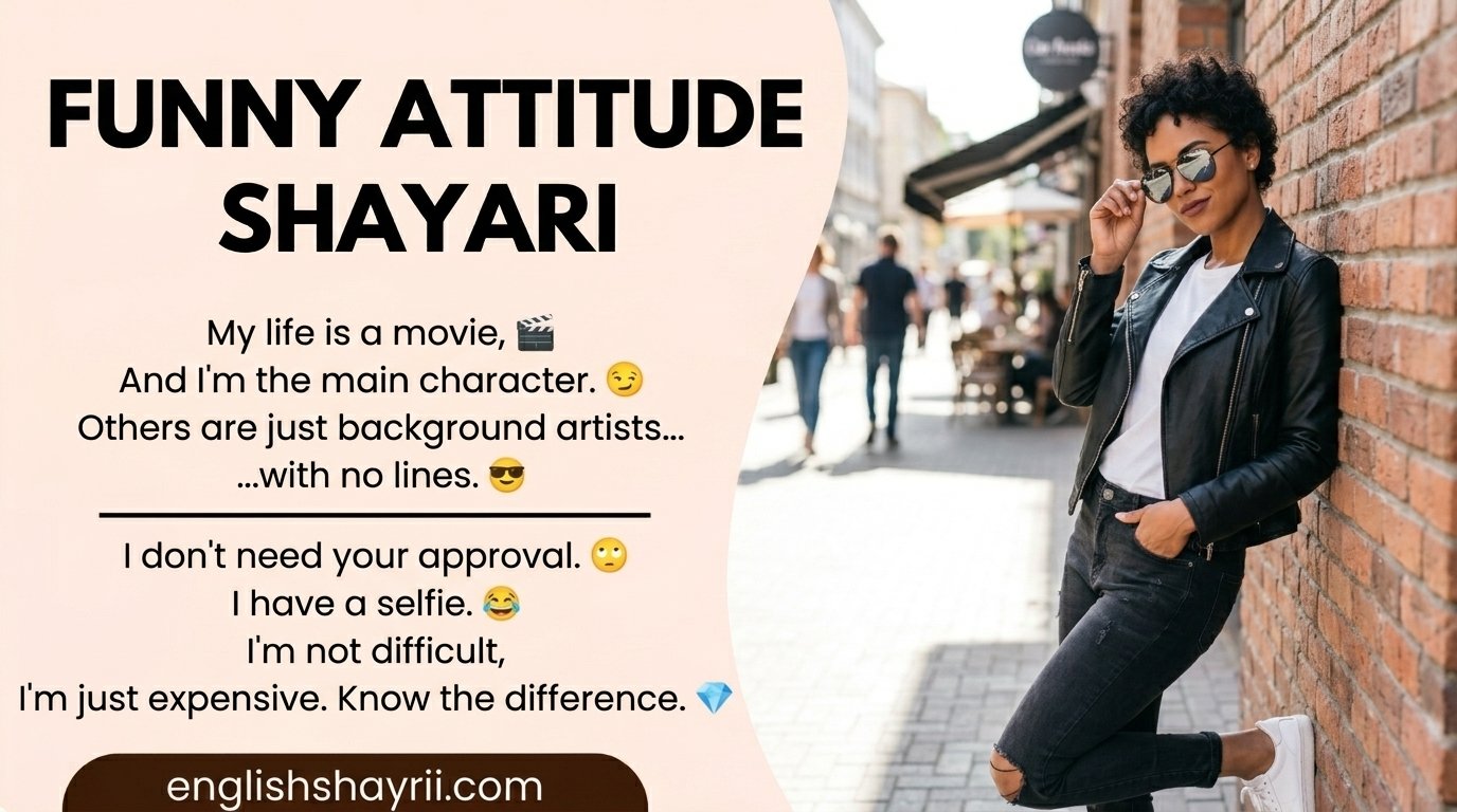 Attitude Shayari in English