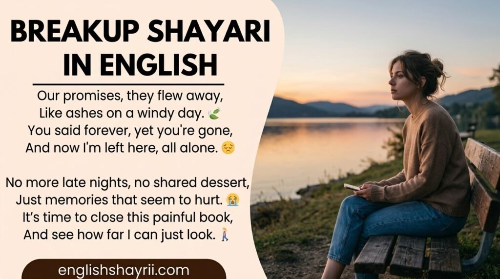 Breakup Shayari in English