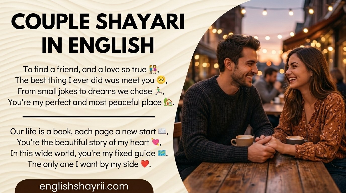 Couple Shayari in English