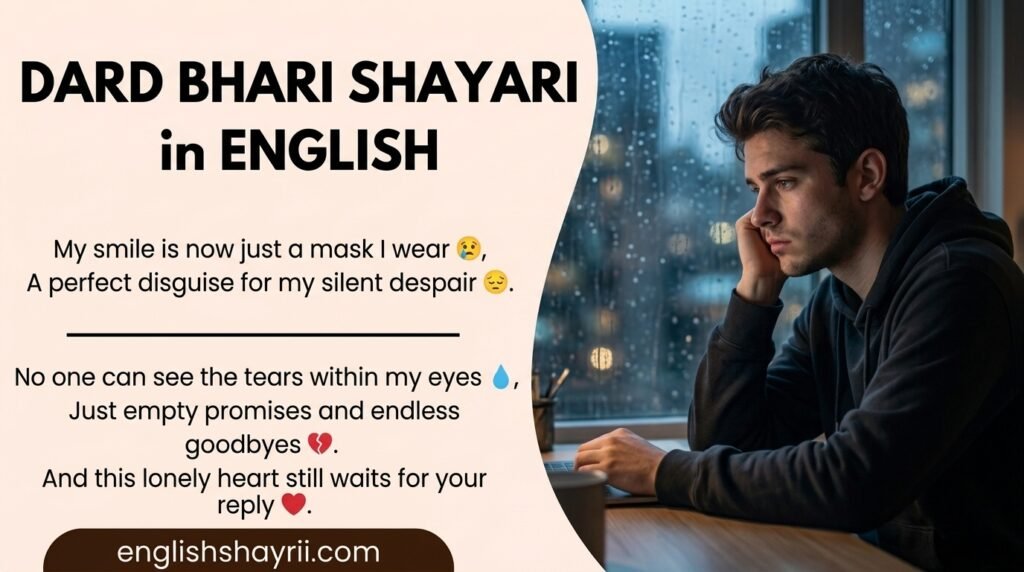 Dard Bhari Shayari in English