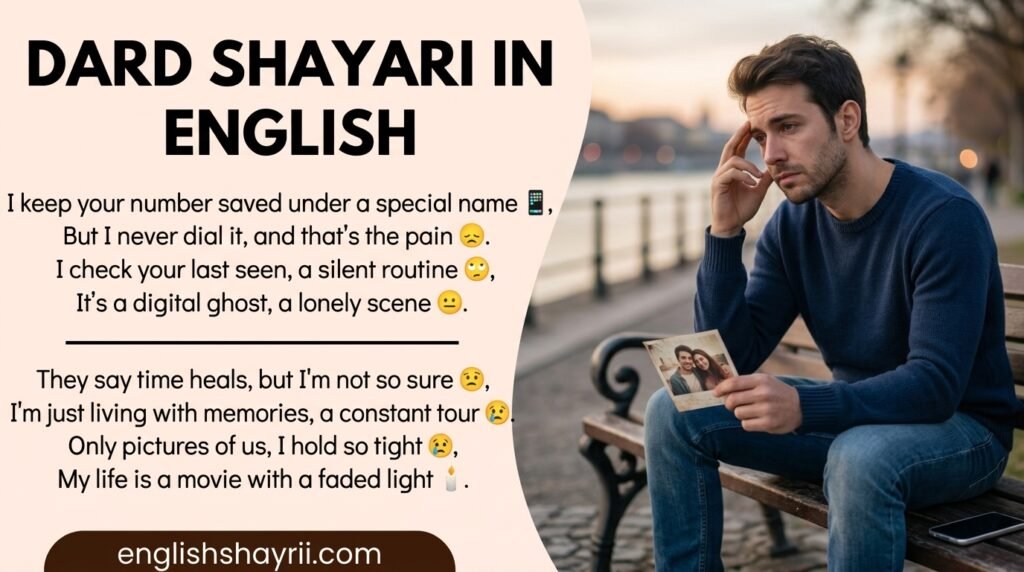 Dard Shayari in English