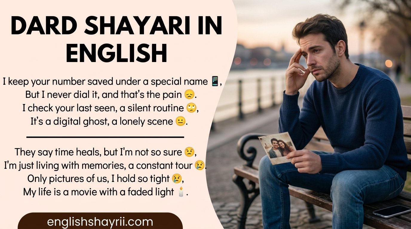 Dard Shayari in English