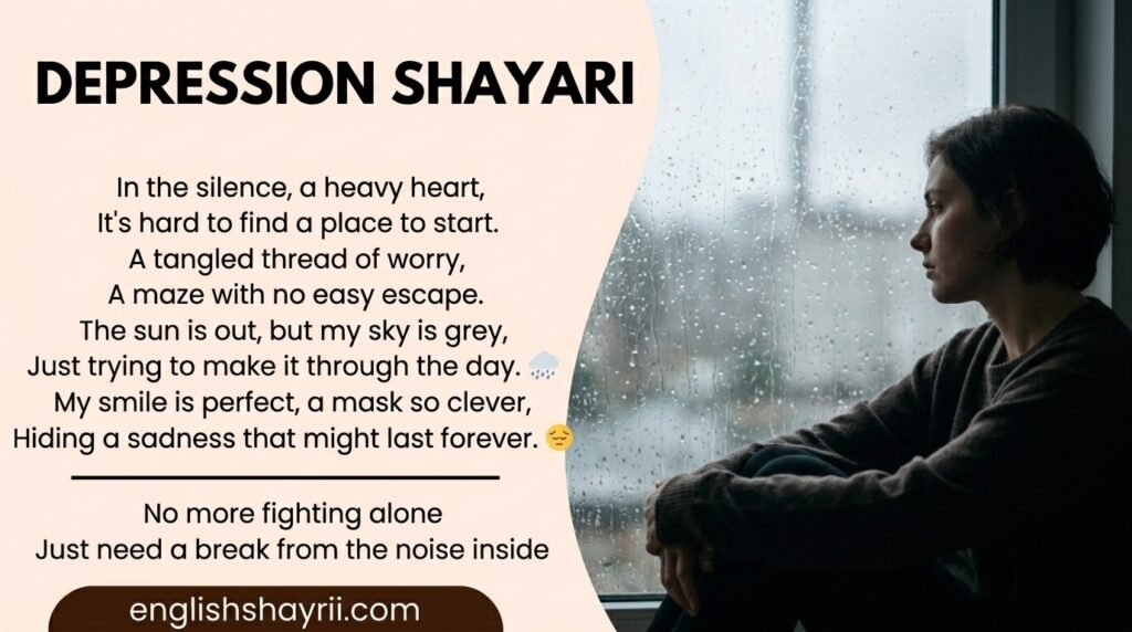 Depression Shayari in English