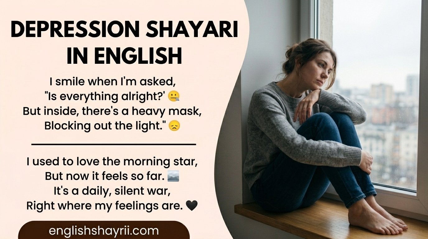 Depression Shayari in English
