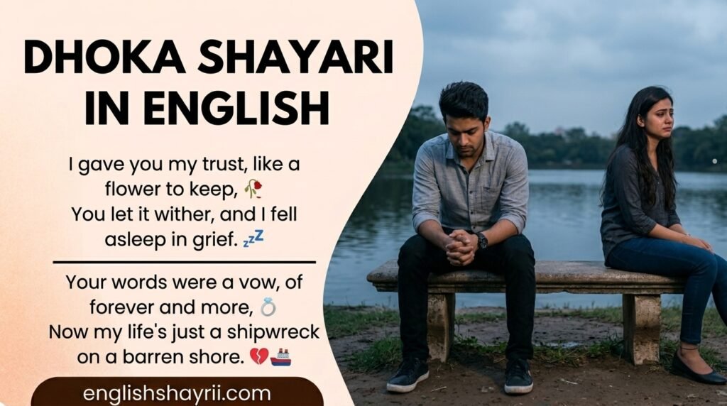 Dhoka Shayari in English