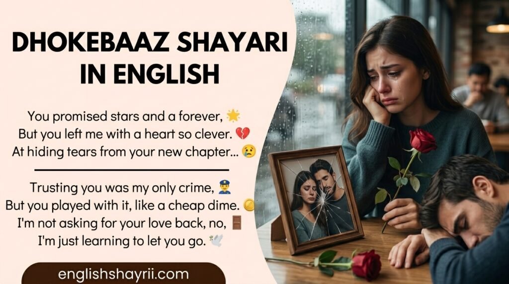 Dhokebaaz Shayari in English