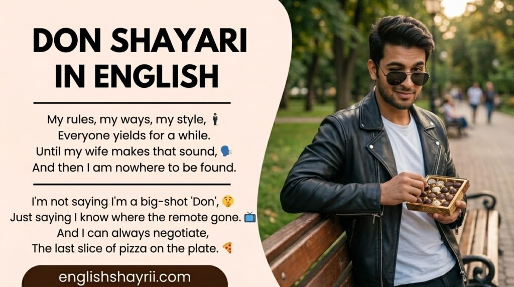 Don Shayari in English
