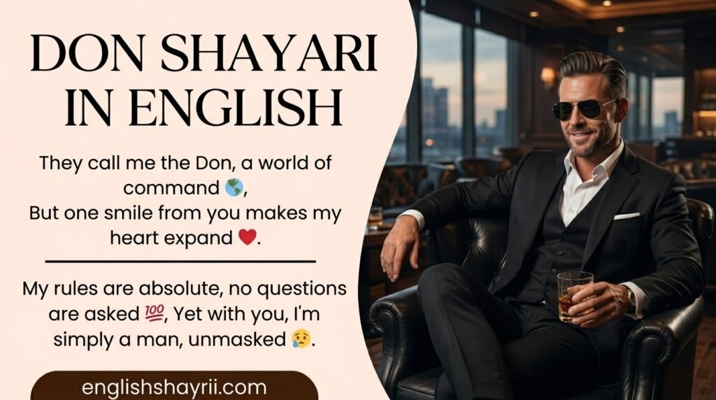 Don Shayari in English