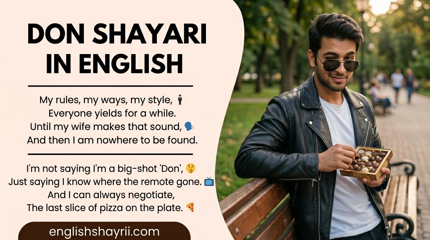 Don Shayari in English