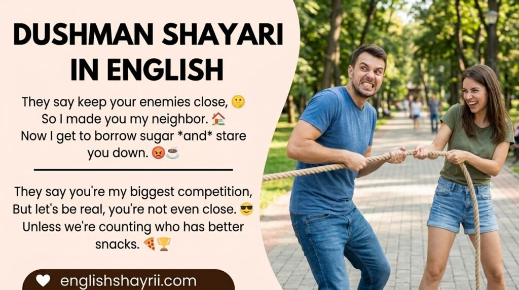 Dushman Shayari in English