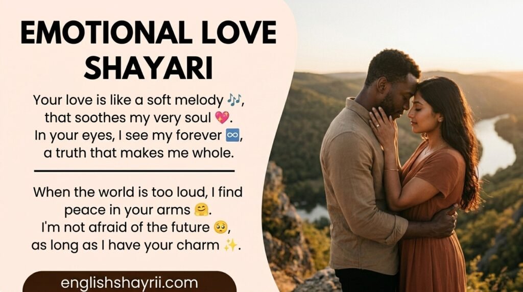 Emotional Love Shayari in English