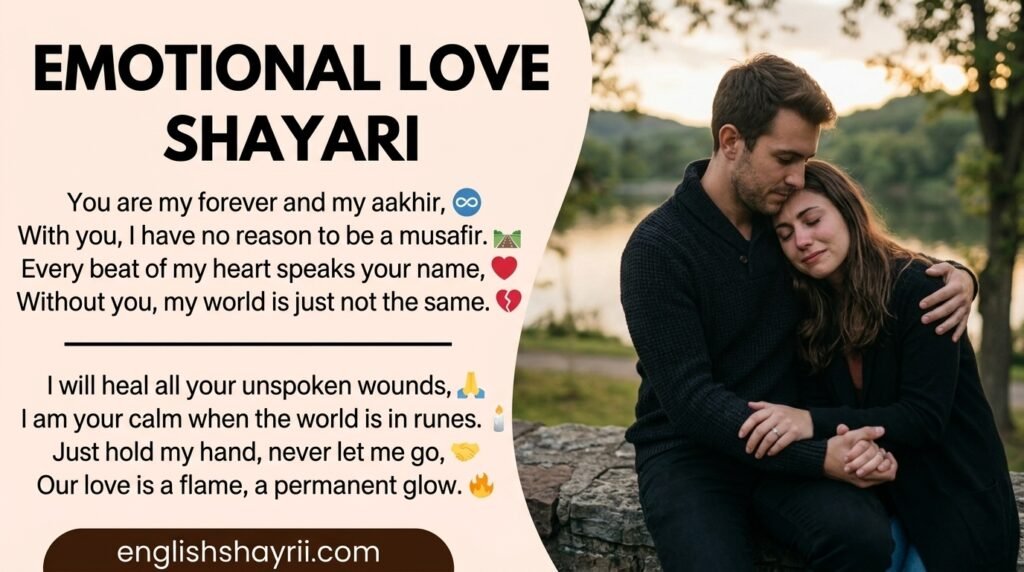 Emotional Love Shayari in English