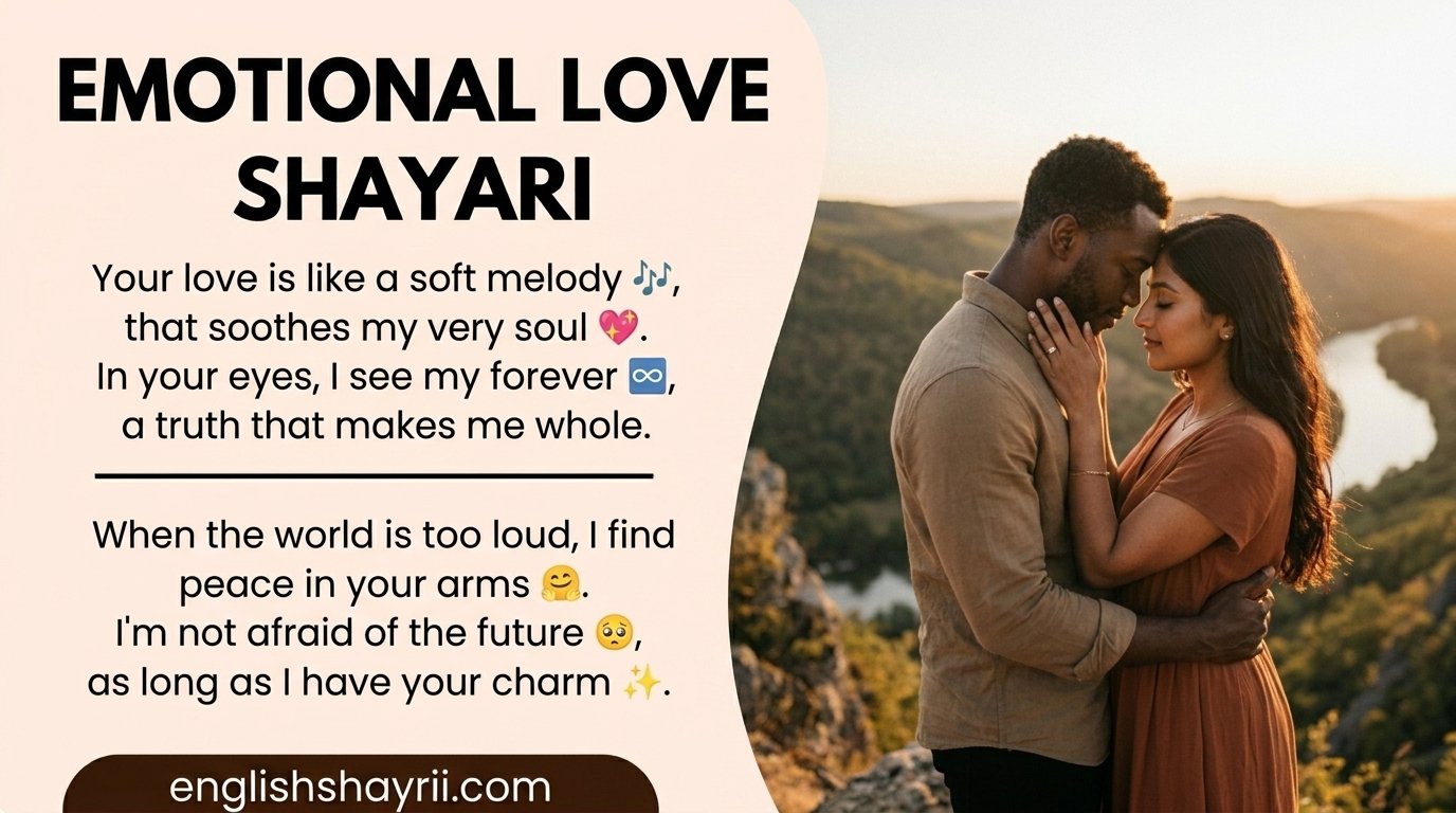 Emotional Love Shayari in English