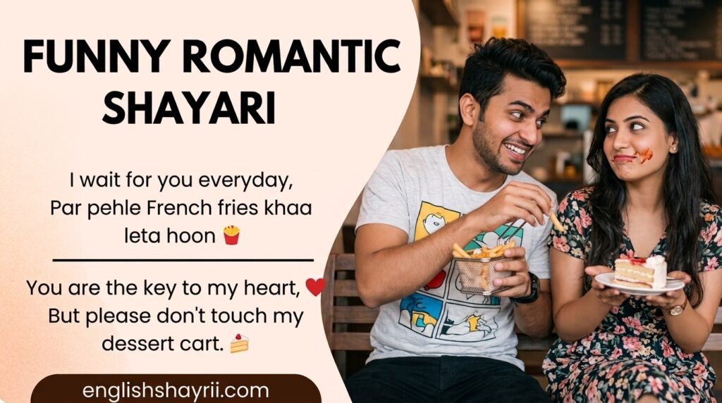 Funny Romantic Shayari in English