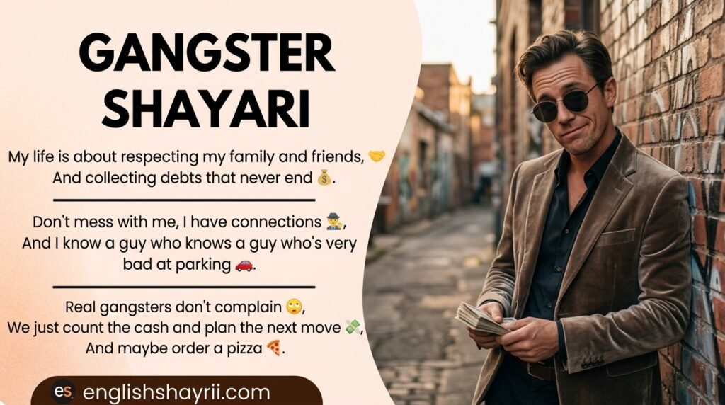 Gangster Shayari in English