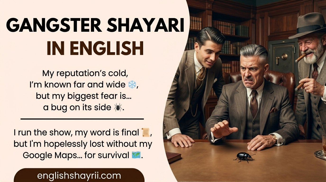 Gangster Shayari in English