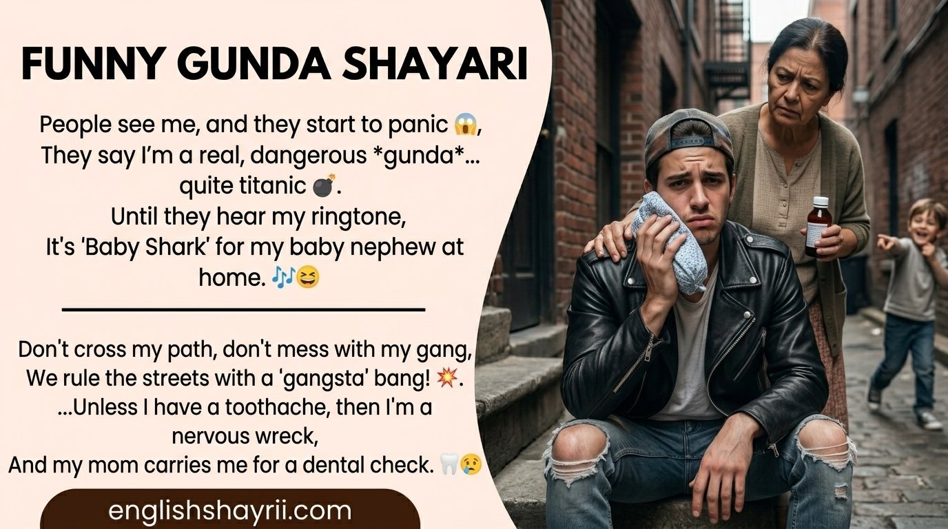 Gunda Shayari in English