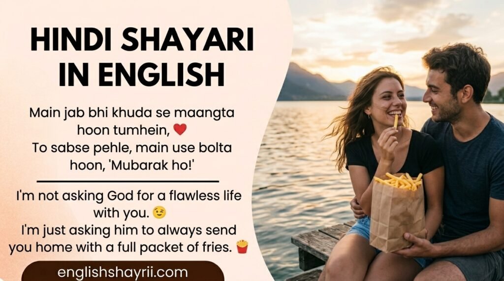 Hindi Shayari in English