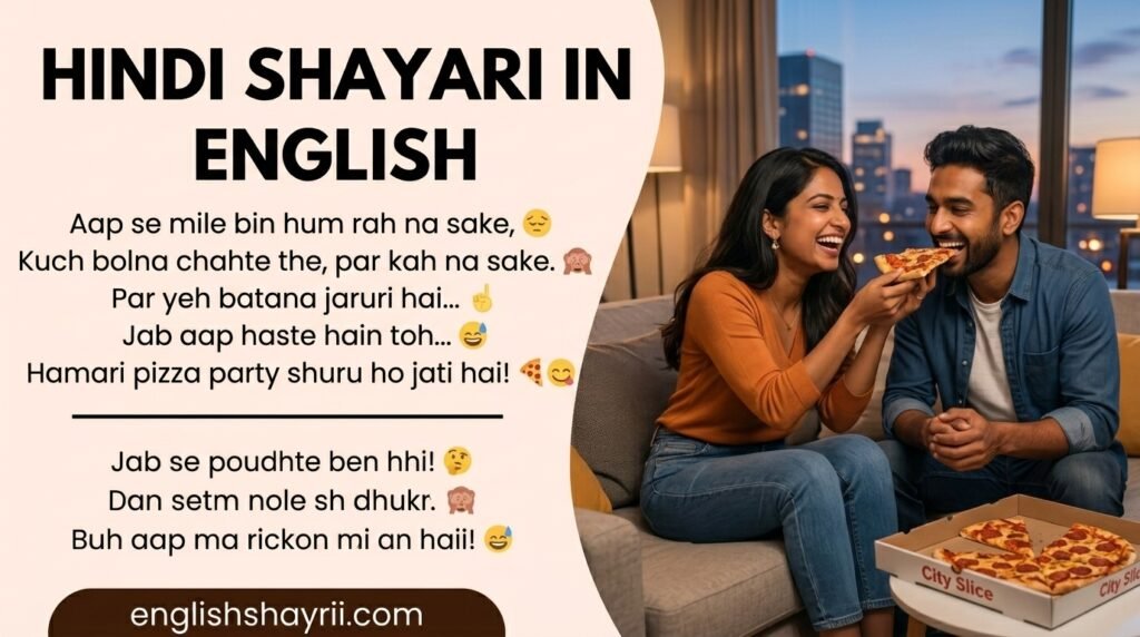 Hindi Shayari in English