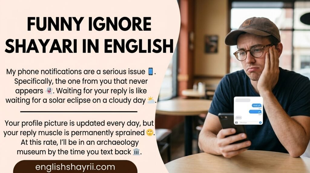 Ignore Shayari in English