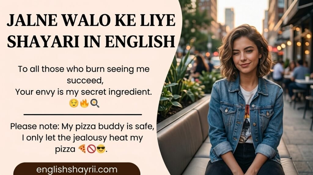 Jalne Walo Ke Liye Shayari in English