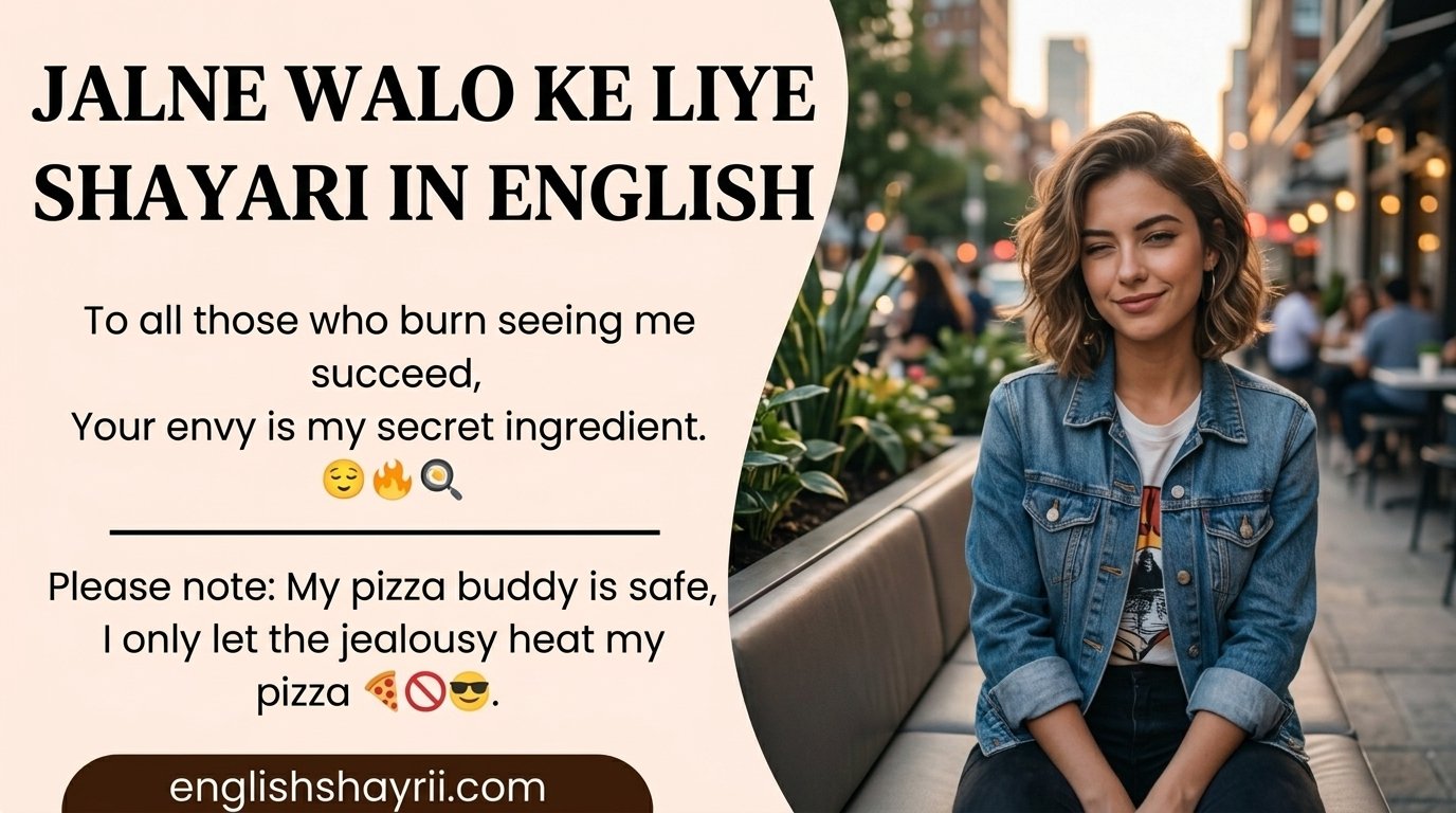 Jalne Walo Ke Liye Shayari in English