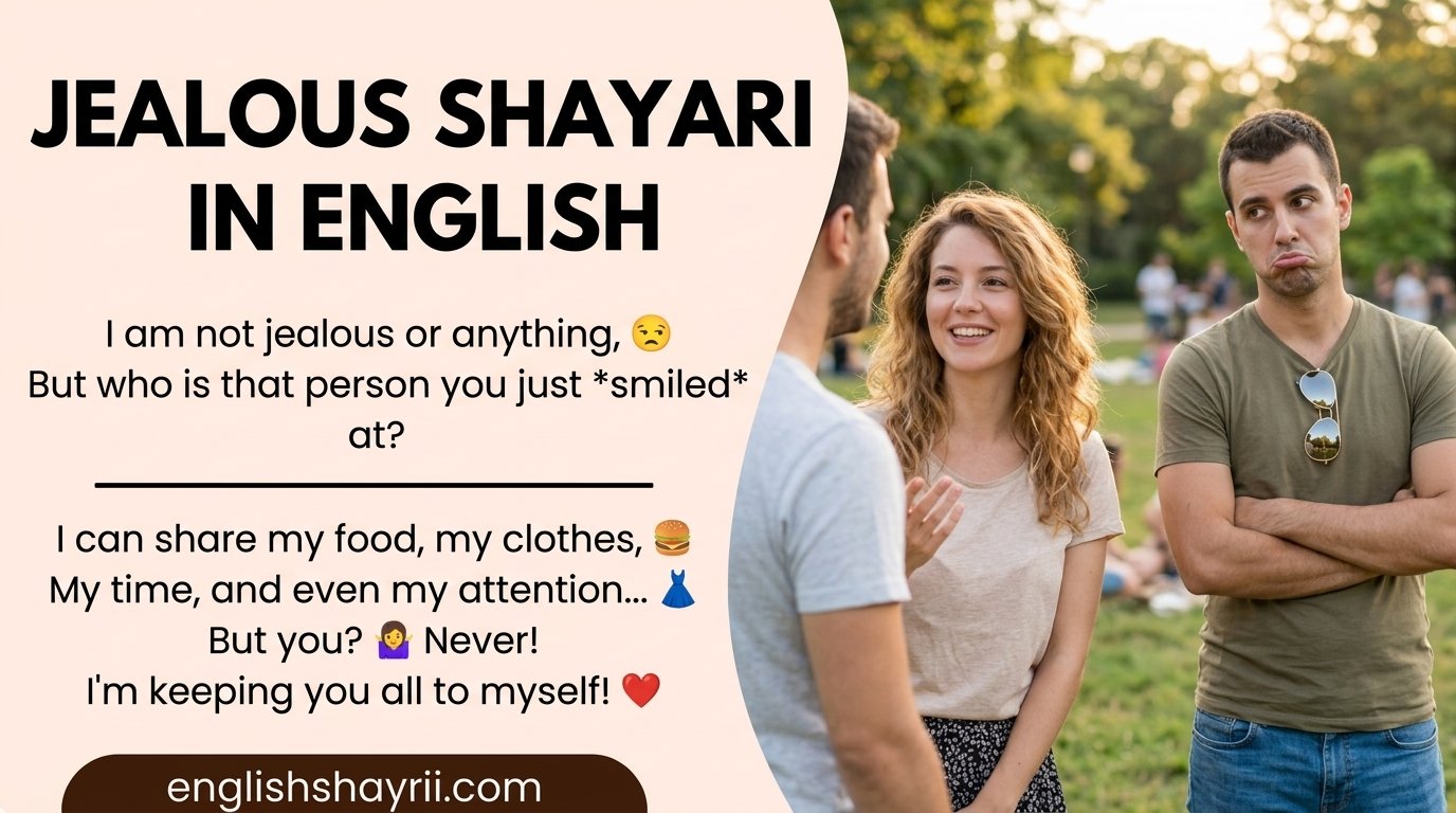 Jealous Shayari in English