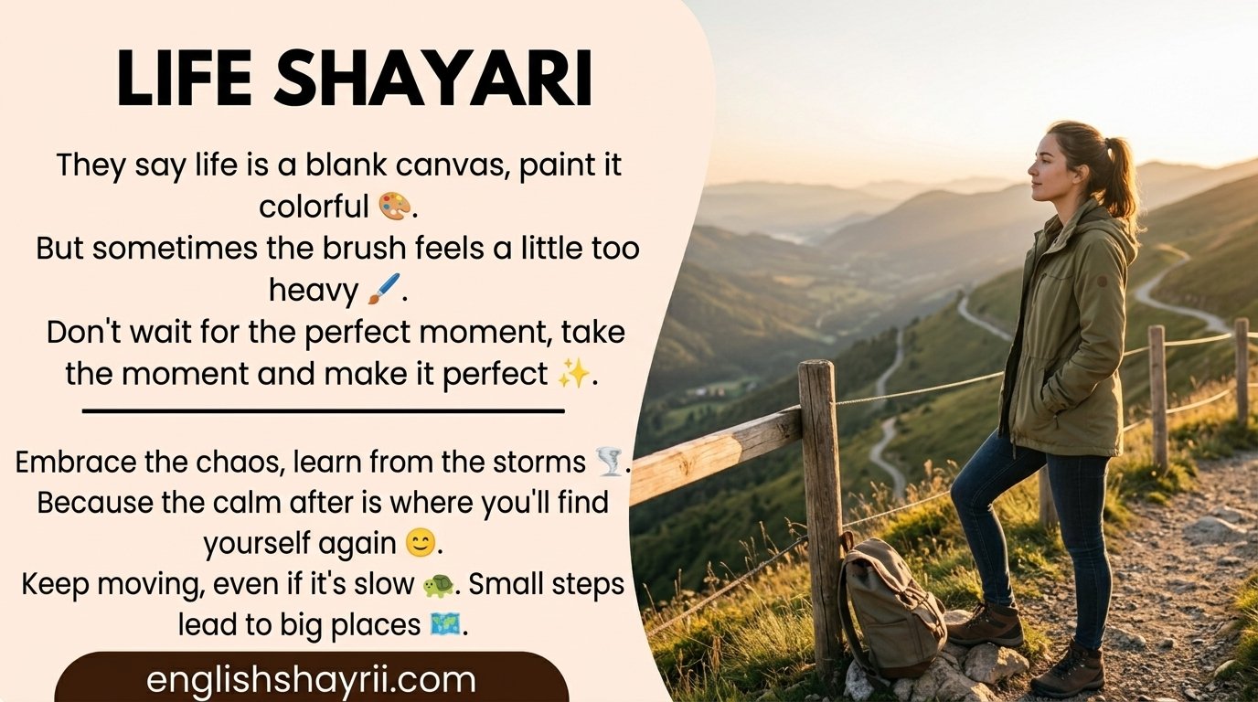 Life Shayari in English