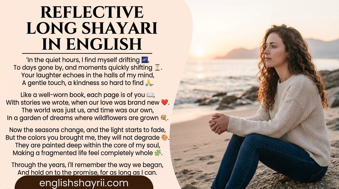Long Shayari in English