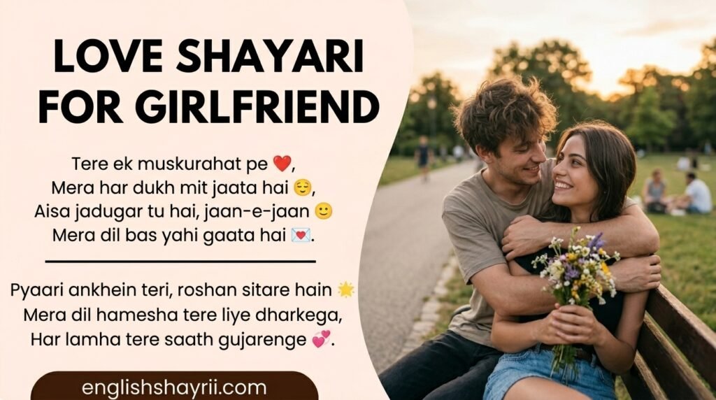 Love Shayari for Girlfriend
