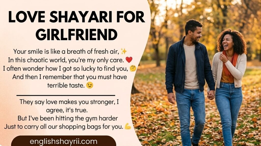 Love Shayari for Girlfriend