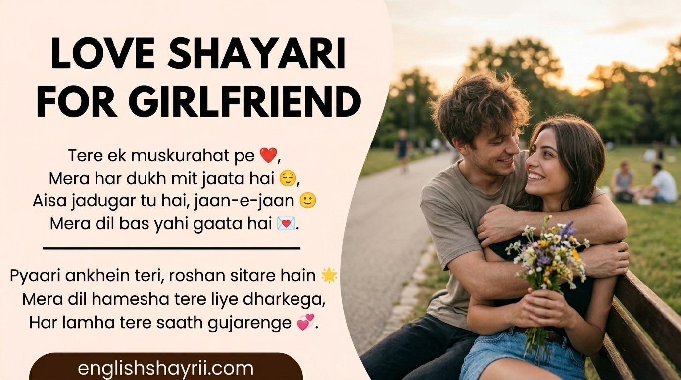 Love Shayari for Girlfriend