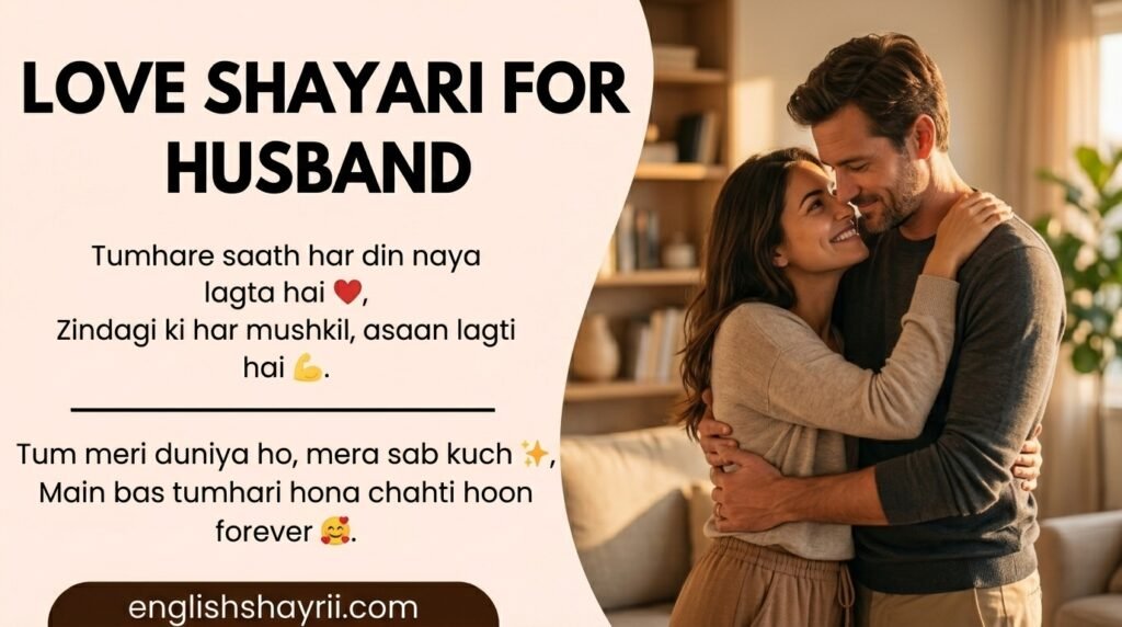Love Shayari for Husband