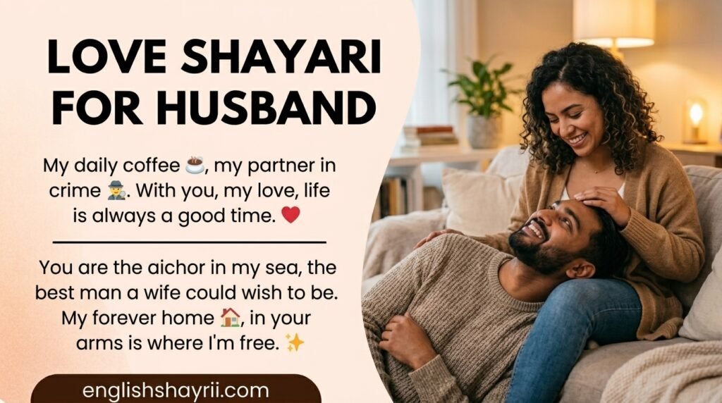 Love Shayari for Husband