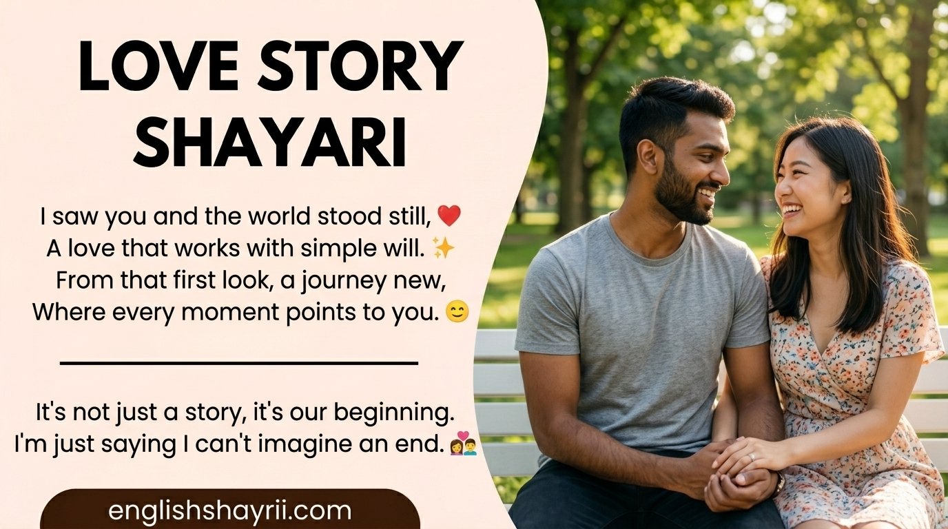 Love Story Shayari in English