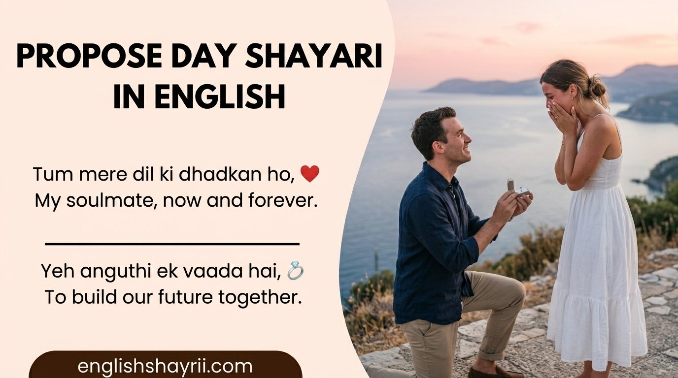Propose Day Shayari in English