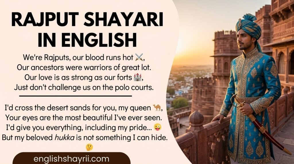 Rajput Shayari in English