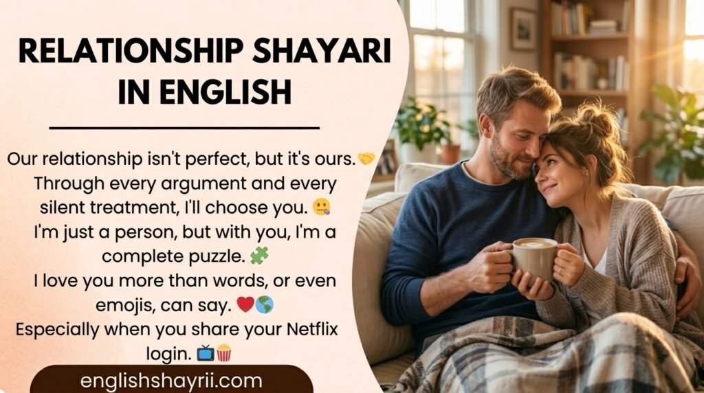 Relationship Shayari in English