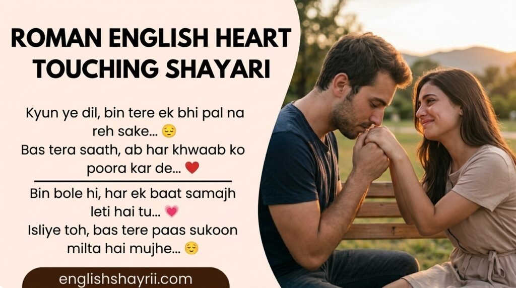 Roman English Heart Touching Shayari