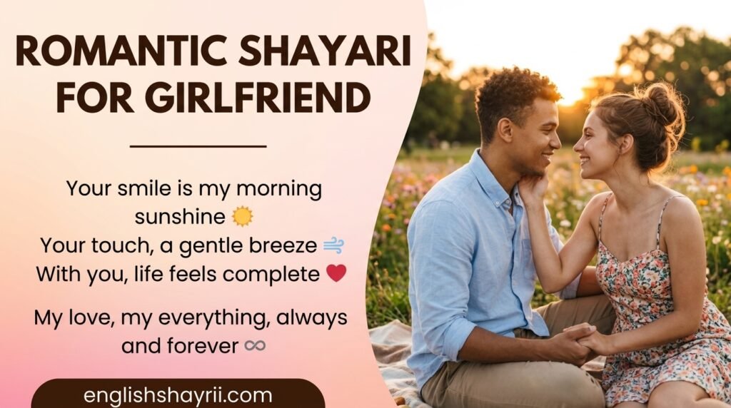 Romantic Shayari for Girlfriend