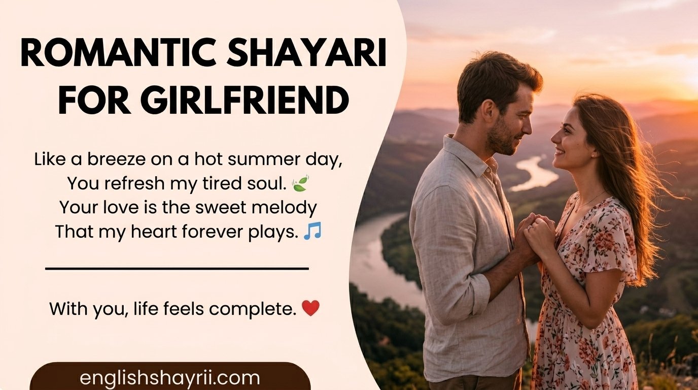 Romantic Shayari for Girlfriend