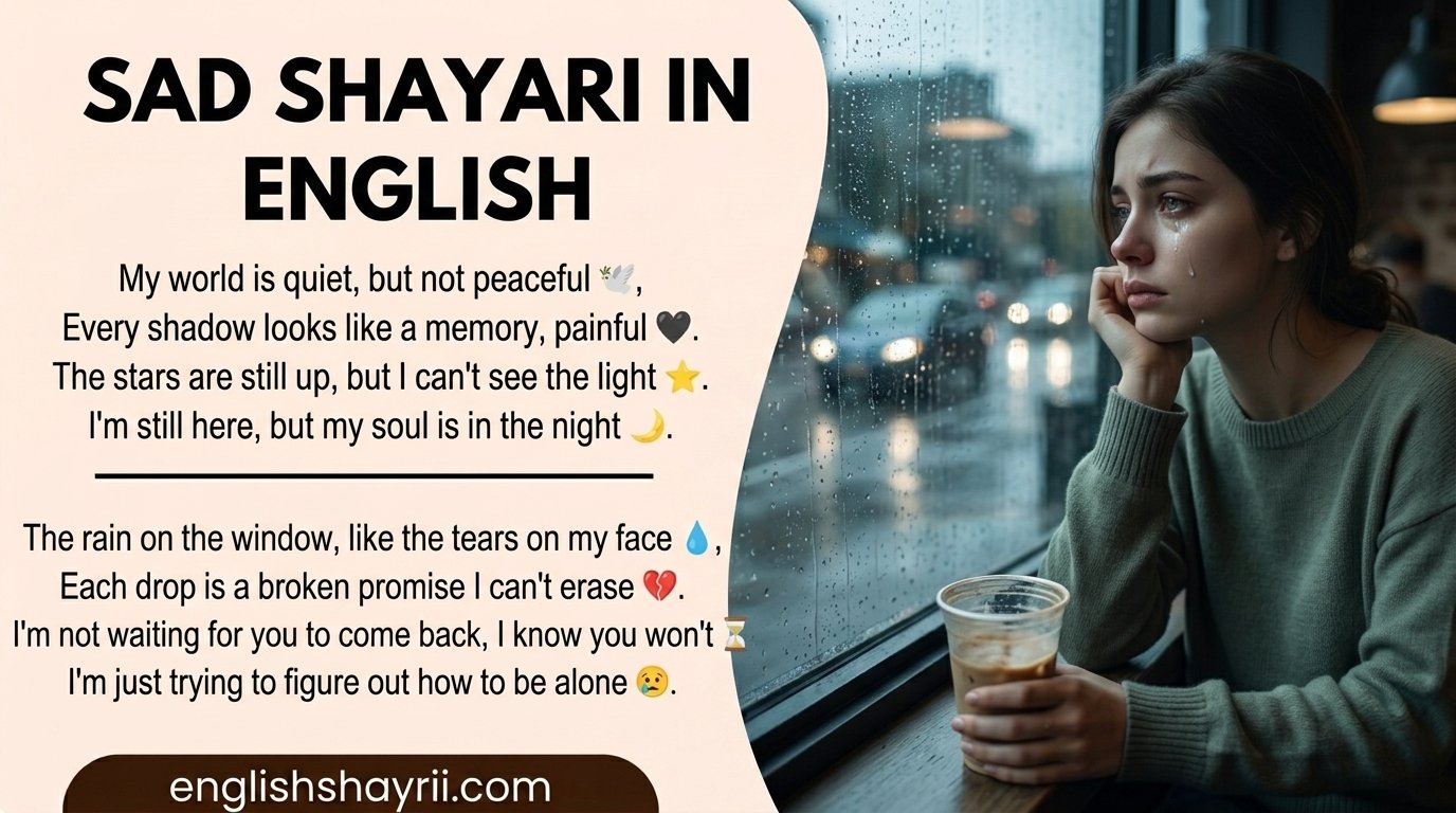 Sad Shayari in English