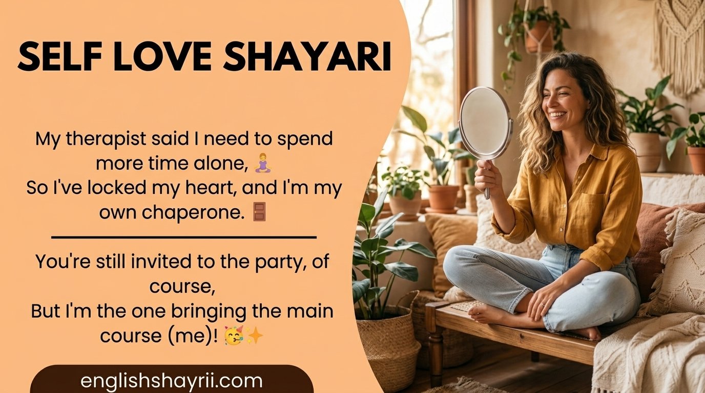 Self Love Shayari in English