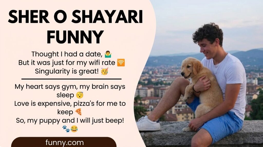 Sher O Shayari Funny in English