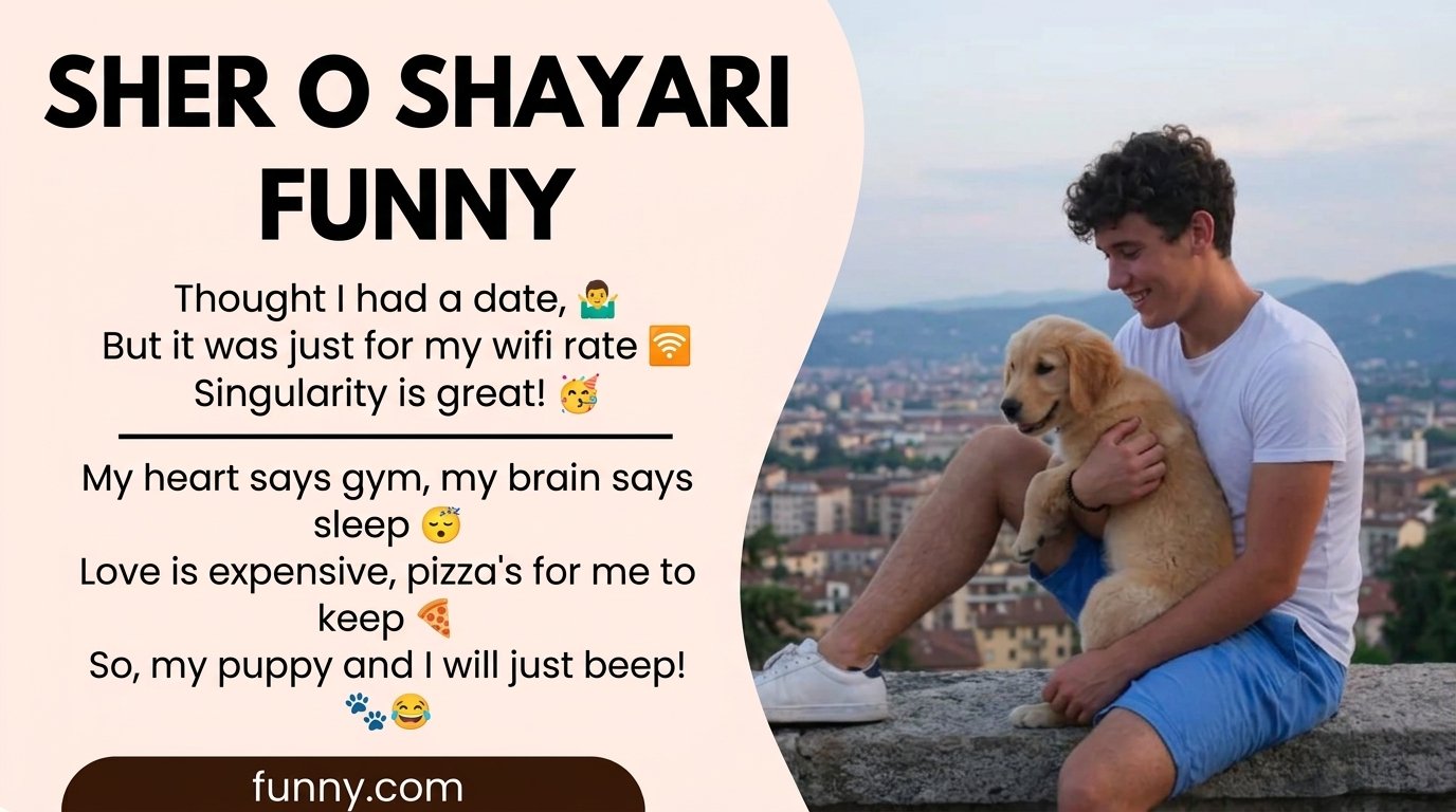 Sher O Shayari Funny in English