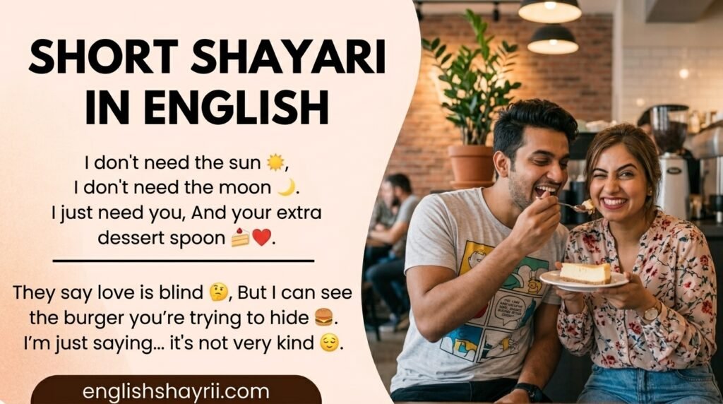 Short Shayari in English