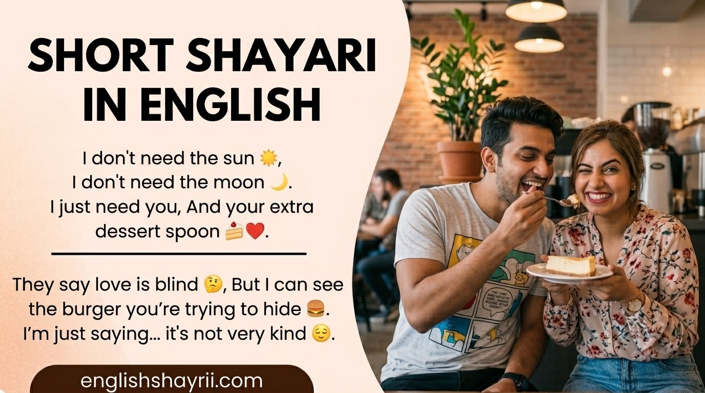 Short Shayari in English